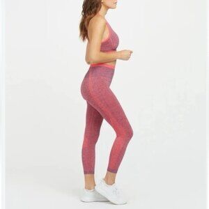 NWT SPANX Spacedye Coral Punch Seamless Sculpt Legging‎ 50285R Size S